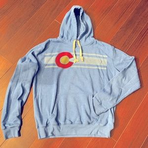 Adorable “vintage” feel Colorado hoodie